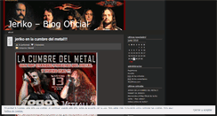 Desktop Screenshot of jerikometal.wordpress.com