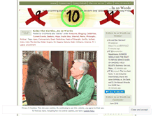 Tablet Screenshot of in10words.wordpress.com