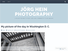 Tablet Screenshot of joerghein.wordpress.com