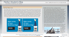 Desktop Screenshot of marilynwouters.wordpress.com