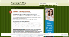 Desktop Screenshot of gagasgegas.wordpress.com