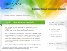 Tablet Screenshot of jennabowman.wordpress.com