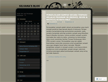Tablet Screenshot of cicisilvana.wordpress.com