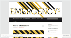 Desktop Screenshot of emergency5.wordpress.com