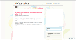 Desktop Screenshot of cyberpalace9.wordpress.com