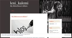 Desktop Screenshot of lenikalemi.wordpress.com