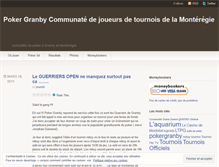 Tablet Screenshot of pokergranby.wordpress.com
