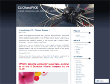Tablet Screenshot of clickandpick.wordpress.com