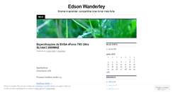 Desktop Screenshot of edsonw.wordpress.com