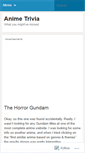 Mobile Screenshot of animetrivia.wordpress.com