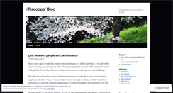 Desktop Screenshot of hrscoops.wordpress.com