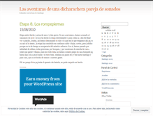 Tablet Screenshot of bicigrino.wordpress.com