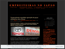 Tablet Screenshot of empreiteiras.wordpress.com
