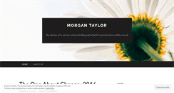 Desktop Screenshot of morganbeebe.wordpress.com