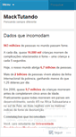Mobile Screenshot of macktutando.wordpress.com