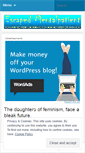 Mobile Screenshot of escapedmentalpatient.wordpress.com