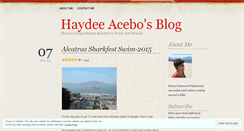 Desktop Screenshot of haydeeacebo.wordpress.com