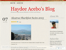 Tablet Screenshot of haydeeacebo.wordpress.com