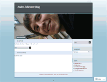 Tablet Screenshot of andrezahharov.wordpress.com