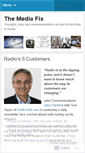 Mobile Screenshot of mediafix.wordpress.com