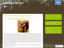 Tablet Screenshot of kindredheart.wordpress.com