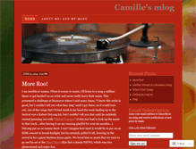 Tablet Screenshot of camillejo.wordpress.com