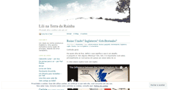 Desktop Screenshot of lilinaterradarainha.wordpress.com
