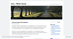 Desktop Screenshot of javabyu.wordpress.com