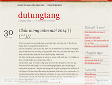 Tablet Screenshot of dutungtang.wordpress.com