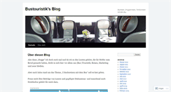 Desktop Screenshot of bustouristik.wordpress.com