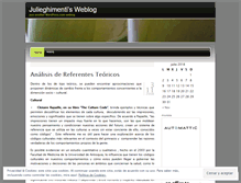 Tablet Screenshot of julieghimenti.wordpress.com