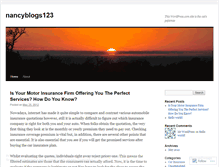 Tablet Screenshot of nancyblogs123.wordpress.com