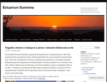 Tablet Screenshot of estuariumsumienia.wordpress.com