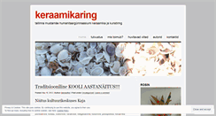 Desktop Screenshot of keraamikaring.wordpress.com