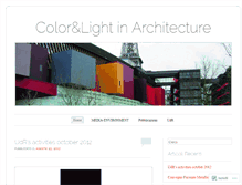 Tablet Screenshot of colorlight.wordpress.com