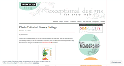 Desktop Screenshot of pennyblackinc.wordpress.com