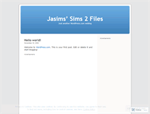 Tablet Screenshot of jasimsfiles.wordpress.com