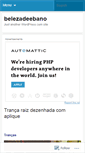 Mobile Screenshot of belezadeebano.wordpress.com