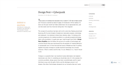 Desktop Screenshot of ddddesign.wordpress.com