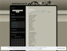 Tablet Screenshot of mzdetnatl.wordpress.com