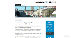 Desktop Screenshot of copenhagenwatch.wordpress.com