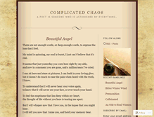 Tablet Screenshot of complicatedchaos.wordpress.com