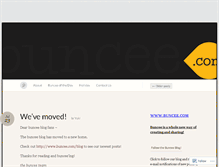 Tablet Screenshot of buncee.wordpress.com