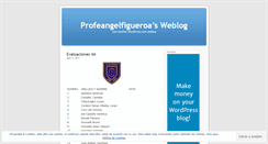 Desktop Screenshot of profeangelfigueroa.wordpress.com