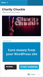 Mobile Screenshot of charitychuckle.wordpress.com