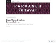 Tablet Screenshot of parvanehknitwear.wordpress.com