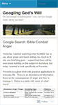 Mobile Screenshot of googlinggodswill.wordpress.com