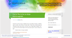 Desktop Screenshot of islamstanica.wordpress.com