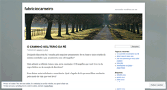 Desktop Screenshot of fabriciocarneiro.wordpress.com