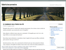 Tablet Screenshot of fabriciocarneiro.wordpress.com